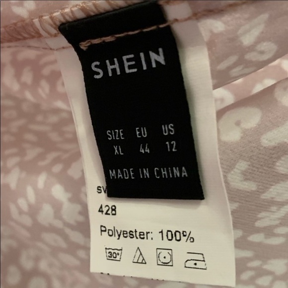 Allover Print Tie Shoulder Knot Front Slip Dress - Picture 9 of 11